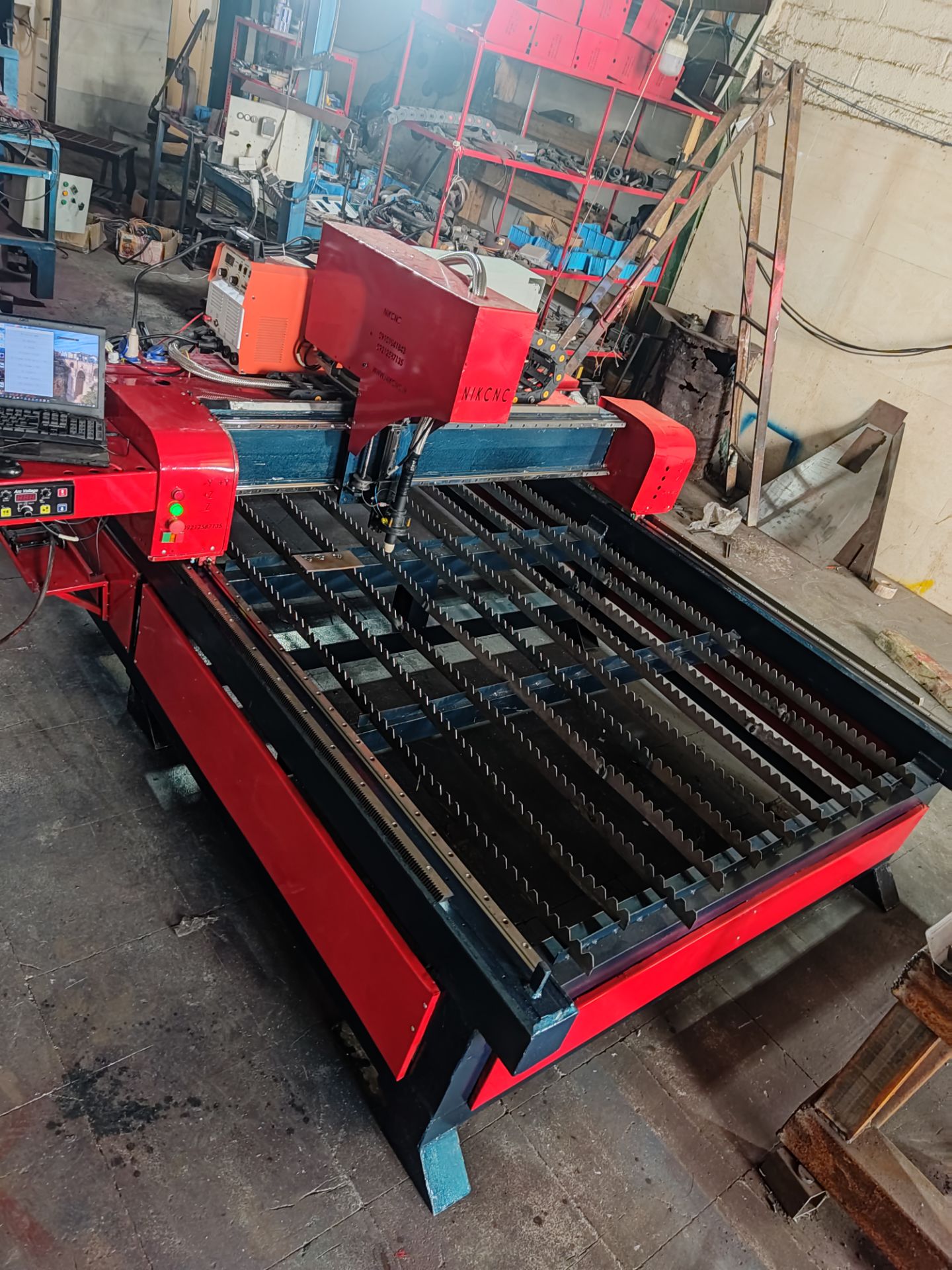 دستگاه Cnc برش پلاسما و هوا گاز